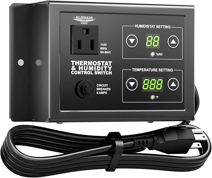 ALORAIRVENT Adjustable Thermostat THCS-10